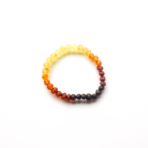 OMBRE Raw Baltic Amber Adult Bracelet